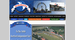 Desktop Screenshot of hartfordfair.com
